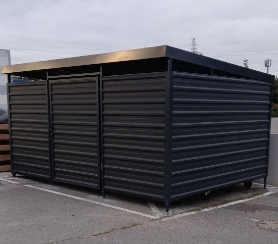 Wiata śmietnikowa Model 04